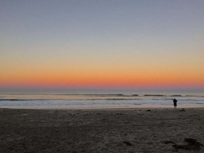 2.16.16 Sunrise Pacific Ocean, Pacific Beach, San Diego