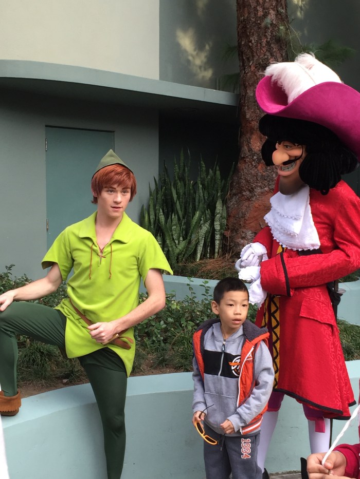 Peter Pan and Captian Hook - Disneyland