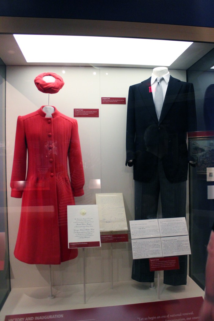 nancy-and-ronalds-inaugeration-clothes-ronald-reagan-presidential-library