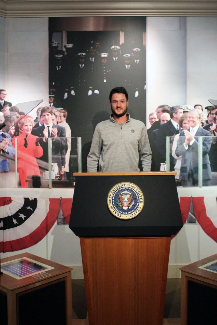 ronald-reagan-presidential-library-podeum