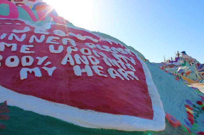 Heart at Salvation Mountain