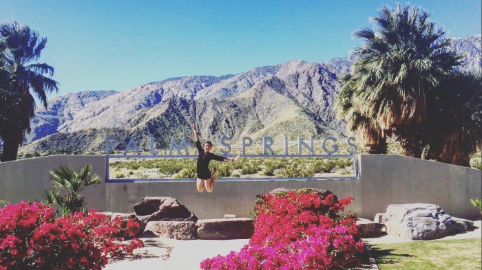 Welcome Sign Palm Springs CA